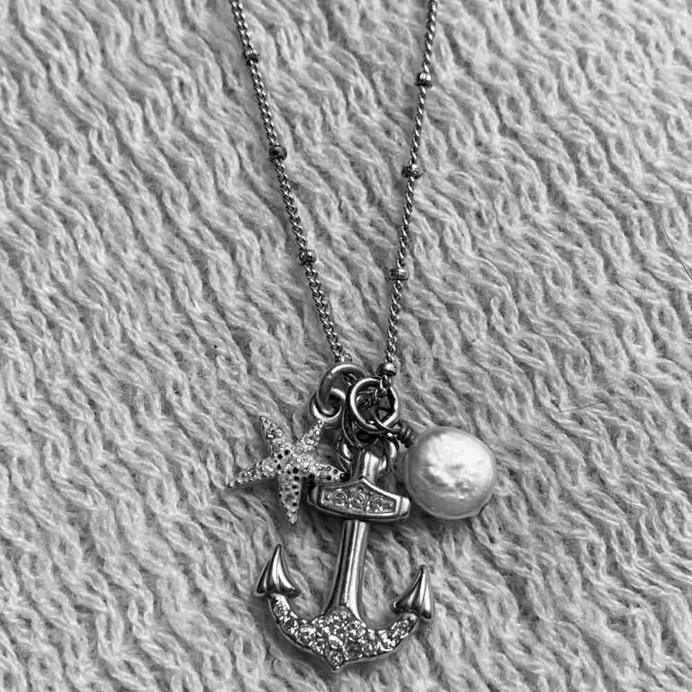 Sterling silver Brighton Anchor necklace 18” chain